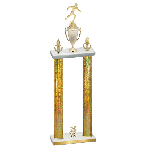 Double Gold Glacier Year Running Trophy