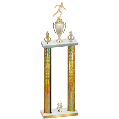 Double Gold Glacier Year Running Trophy