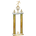 Double Gold Glacier Fourth Place Running Trophy