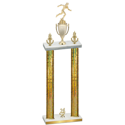 Double Gold Glacier Year Running Trophy