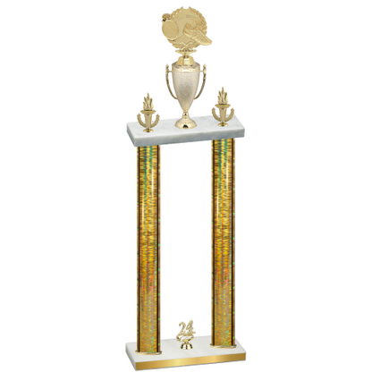 Double Gold Glacier Year Running Trophy