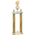 Double Gold Glacier First Place Swimming Trophy