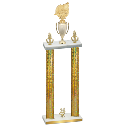 Double Gold Glacier Year Swimming Trophy