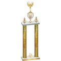 Double Gold Glacier Fourth Place Victory Trophy