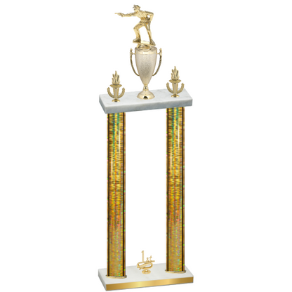 Double Gold Glacier First Place Shooter Trophy