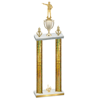 Double Gold Glacier First Place Shooter Trophy