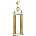 Double Gold Glacier Victory Karate Trophy