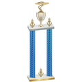Double Blue Carbon Fiber Victory Cars Trophy