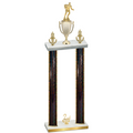 Double Black Glacier Second Place Rugby Trophy