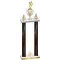 Double Black Glacier Fourth Place Rugby Trophy