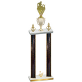 Double Black Glacier Second Place Rugby Trophy