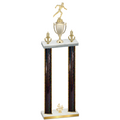 Double Black Glacier Fourth Place Running Trophy