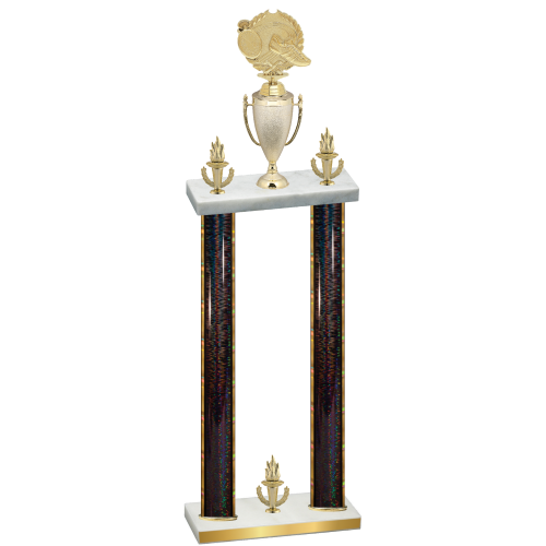 Double Black Glacier Victory Running Trophy