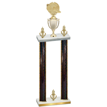 Double Black Glacier Victory Running Trophy