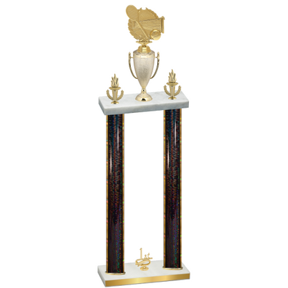 Double Black Glacier First Place Tennis Trophy