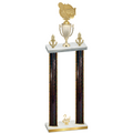 Double Black Glacier Second Place Tennis Trophy