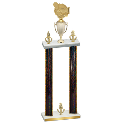 Double Black Glacier Victory Tennis Trophy