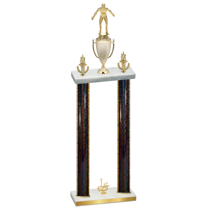 Double Black Glacier First Place Wrestling Trophy