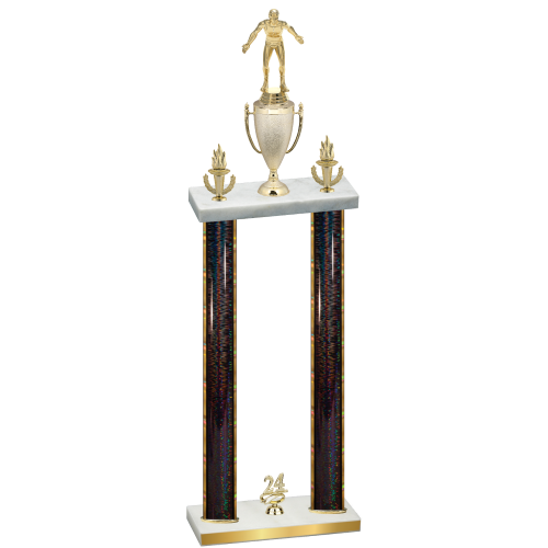 Double Black Glacier Year Wrestling Trophy