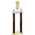 Double Black Glacier Year Bowling Trophy
