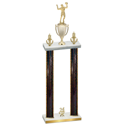 Double Black Glacier Year Volleyball Trophy