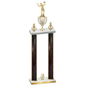 Double Black Glacier Year Volleyball Trophy