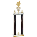 Double Black Glacier Year Volleyball Trophy