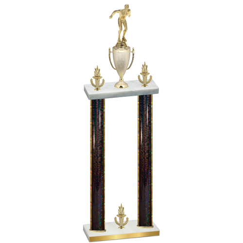 Double Black Glacier Victory Swimming Trophy