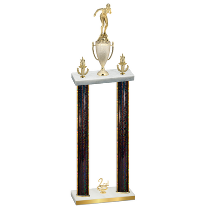 Double Black Glacier Second Place Tennis Trophy