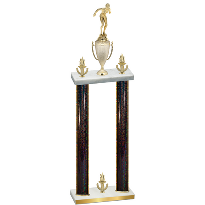 Double Black Glacier Victory Tennis Trophy