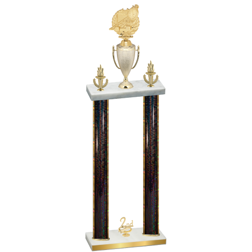 Double Black Glacier Second Place Swimming Trophy