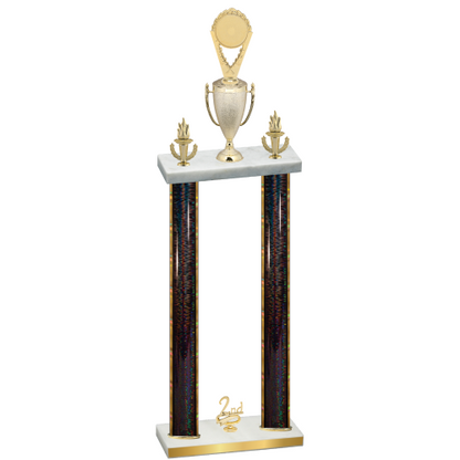 Double Black Glacier Second Place Insert Trophy
