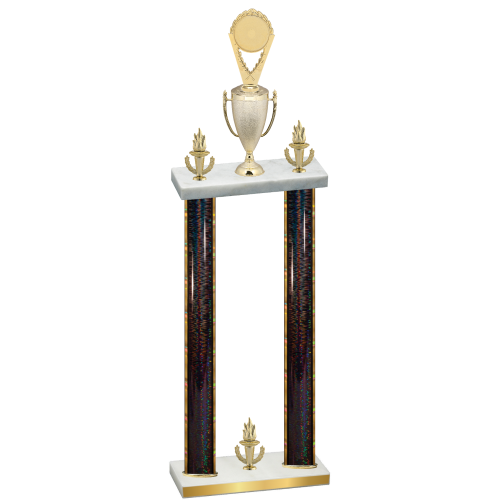 Double Black Glacier Victory Insert Trophy