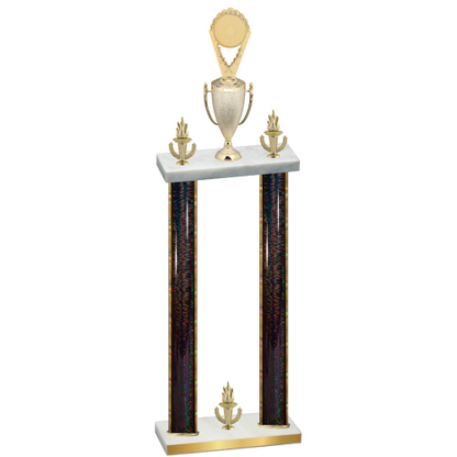Double Black Glacier Victory Insert Trophy