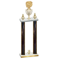 Double Black Glacier Year Cheerleading Trophy