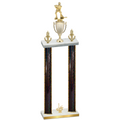 Double Black Glacier First Place Hockey Trophy