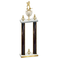 Double Black Glacier Victory Hockey Trophy
