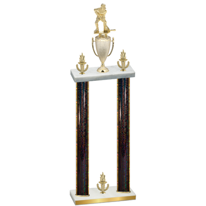 Double Black Glacier Victory Hockey Trophy
