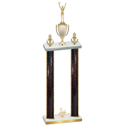 Double Black Glacier Third Place Victory Trophy