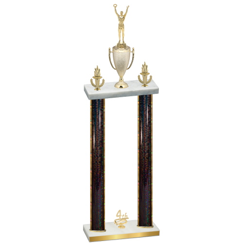 Double Black Glacier Fourth Place Victory Trophy