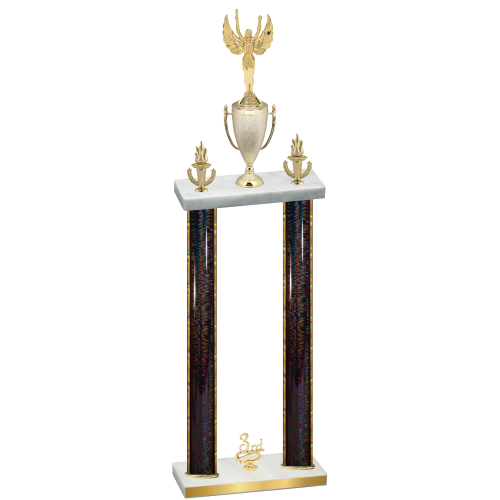 Double Black Glacier Third Place Victory Trophy