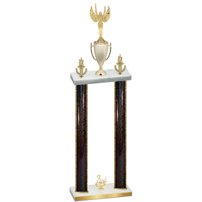 Double Black Glacier Third Place Victory Trophy
