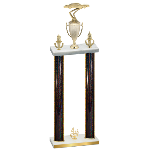 Double Black Glacier Fourth Place Cars Trophy