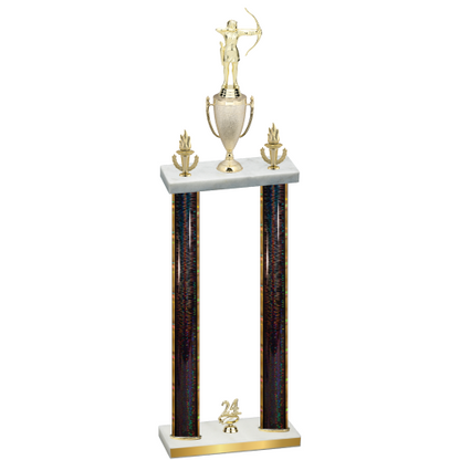 Double Black Glacier Year Archery Trophy