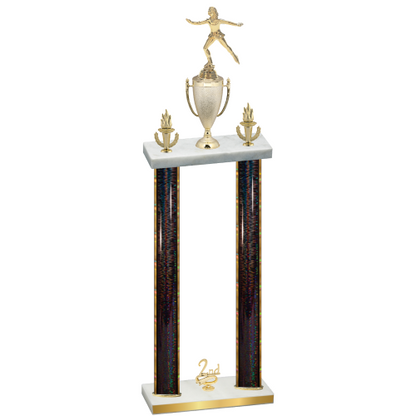 Double Black Glacier Second Place Skater Trophy