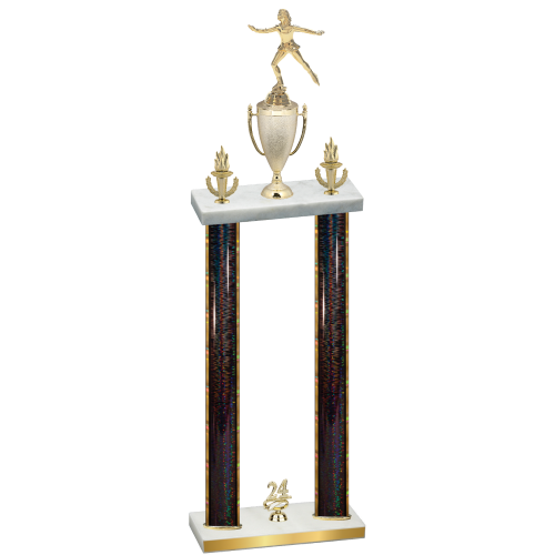Double Black Glacier Year Skater Trophy
