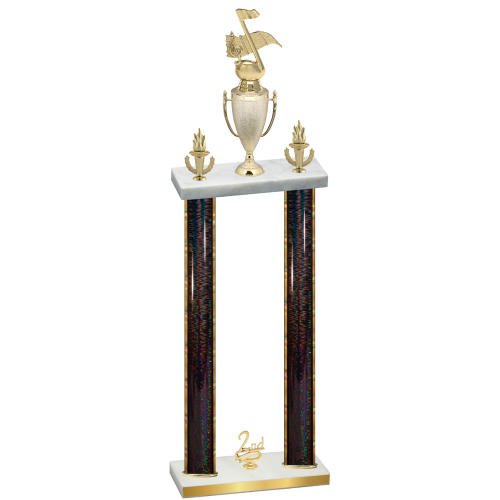 Double Black Glacier Second Place Music Trophy