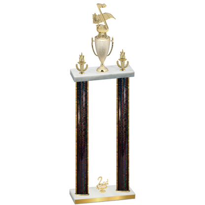 Double Black Glacier Second Place Music Trophy