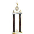 Double Black Glacier Third Place Golf Trophy