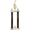 Double Black Glacier Victory Golf Trophy